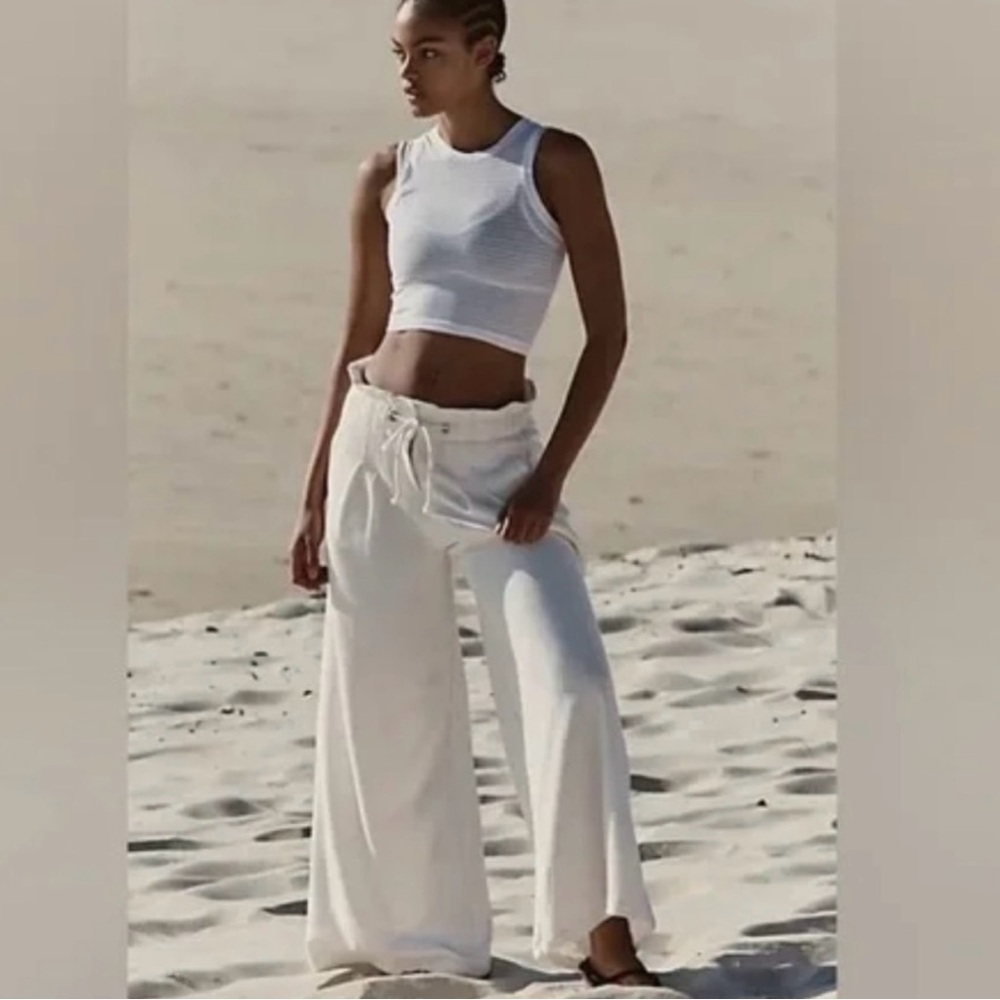 Free People FP Movement Full Court Wide Leg
Pants White S